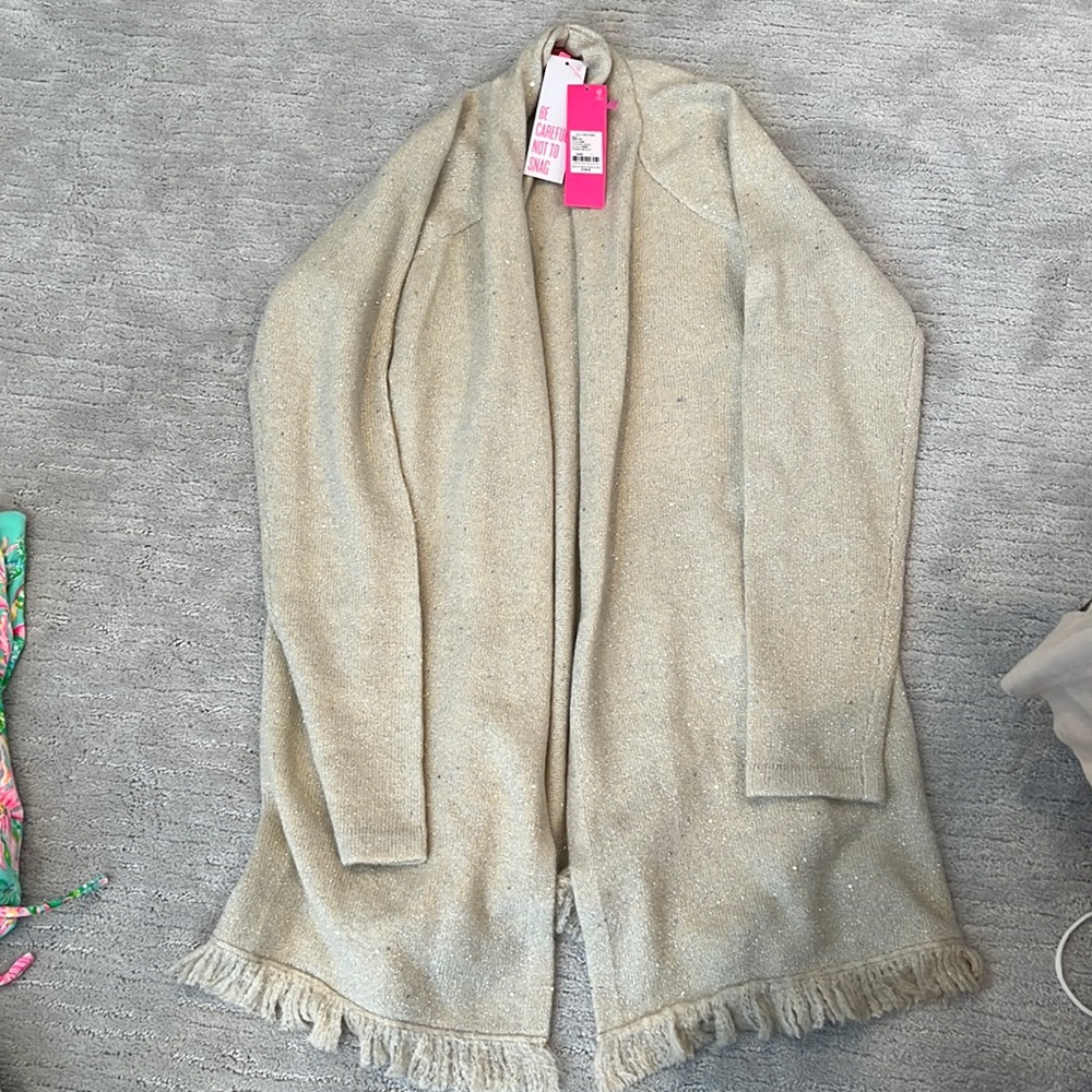 NWOT Lilly Pulitzer Sparkle Cardigan